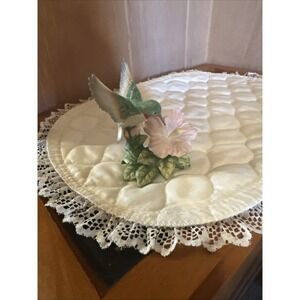 Homco 1429 Hummingbird on HibiscusPorcelain Figurine – Collectible Vintage Decor